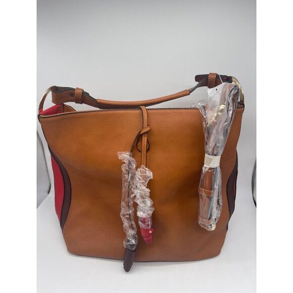 Republic Women Tan Classic Vegan Handbag / Tote NWT - Picture 1 of 9